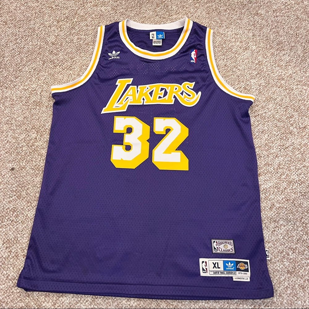 Magic Johnson Vintage Los Angeles Lakers Swingman Jersey